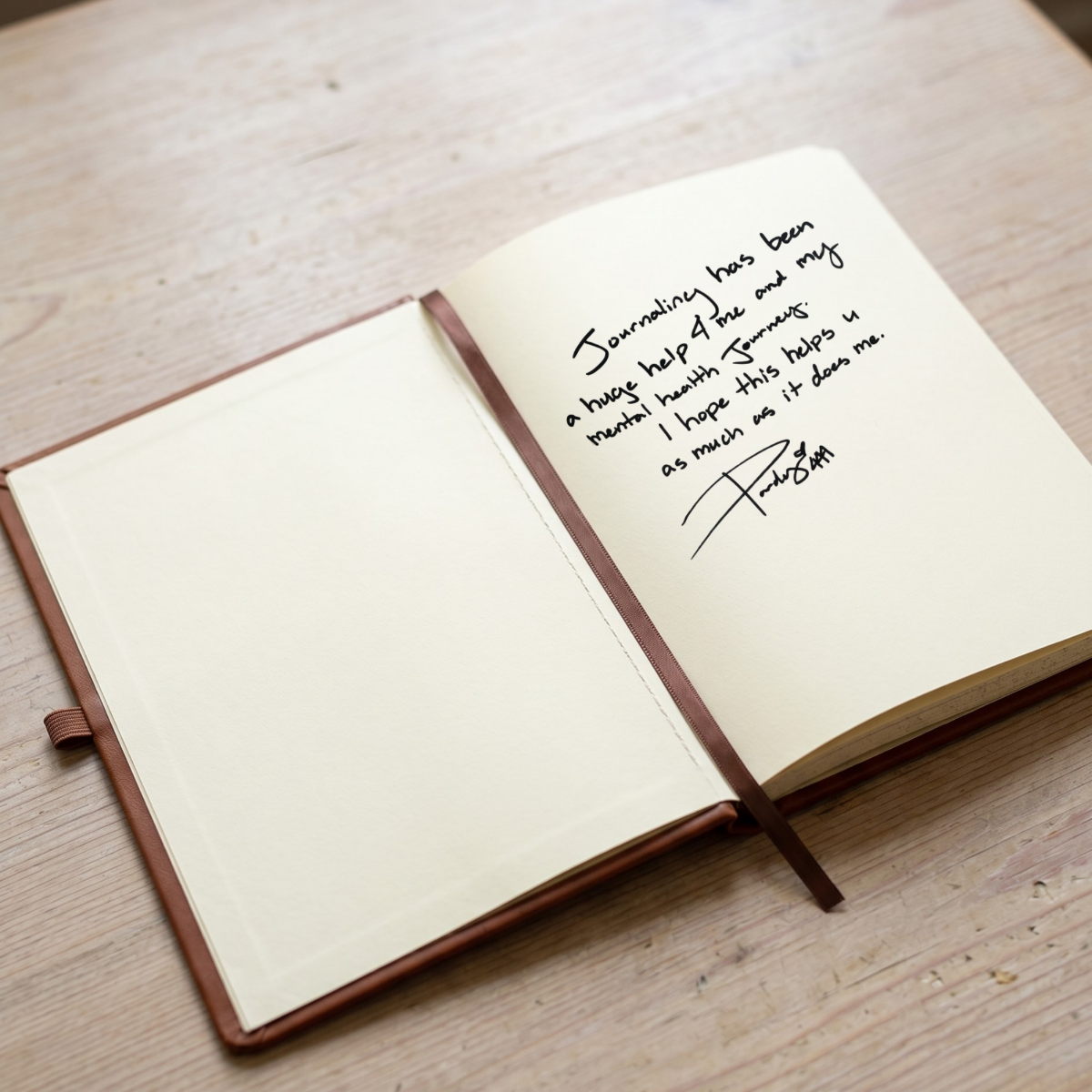 You're Not Alone Journal