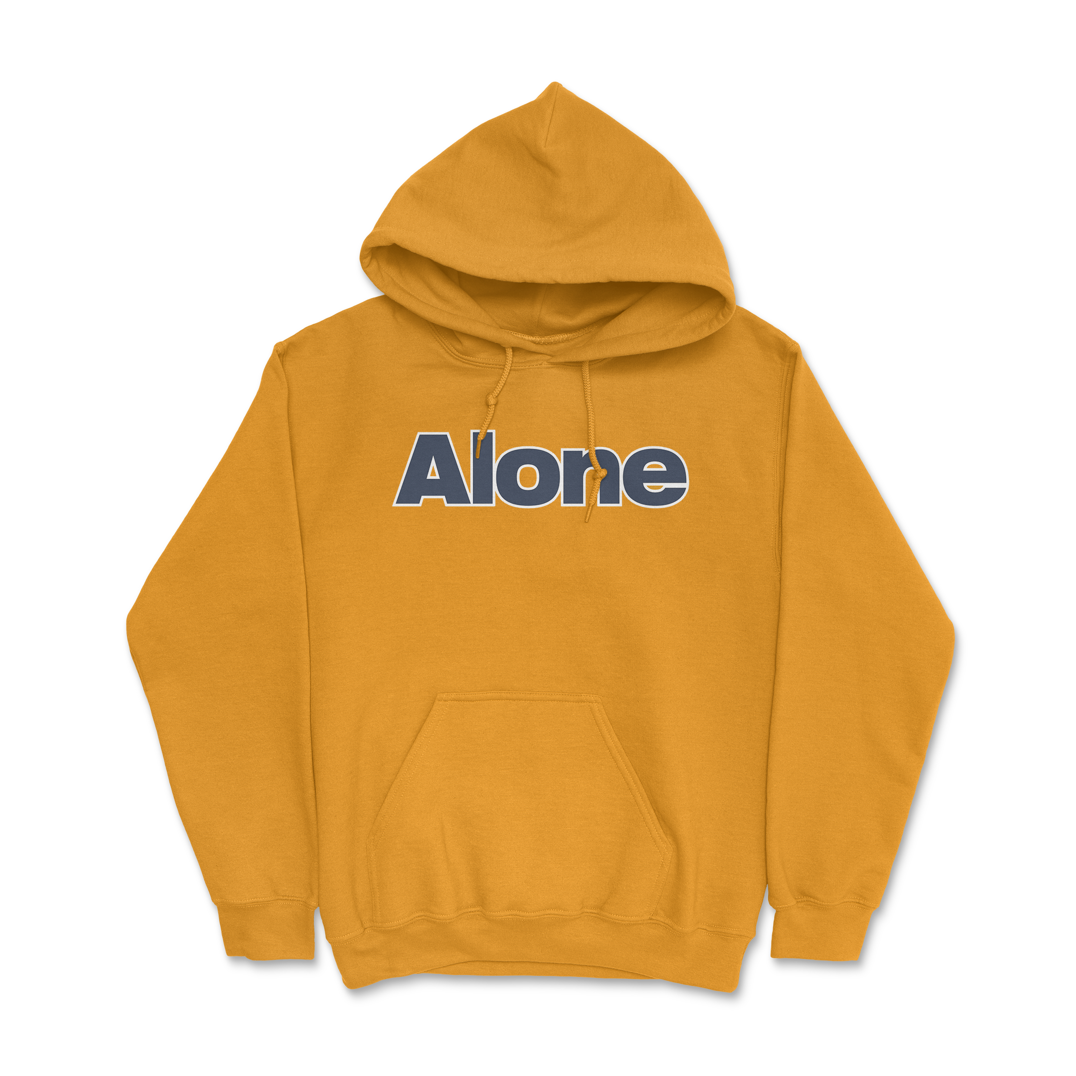 Alone Puff Print Hoodie