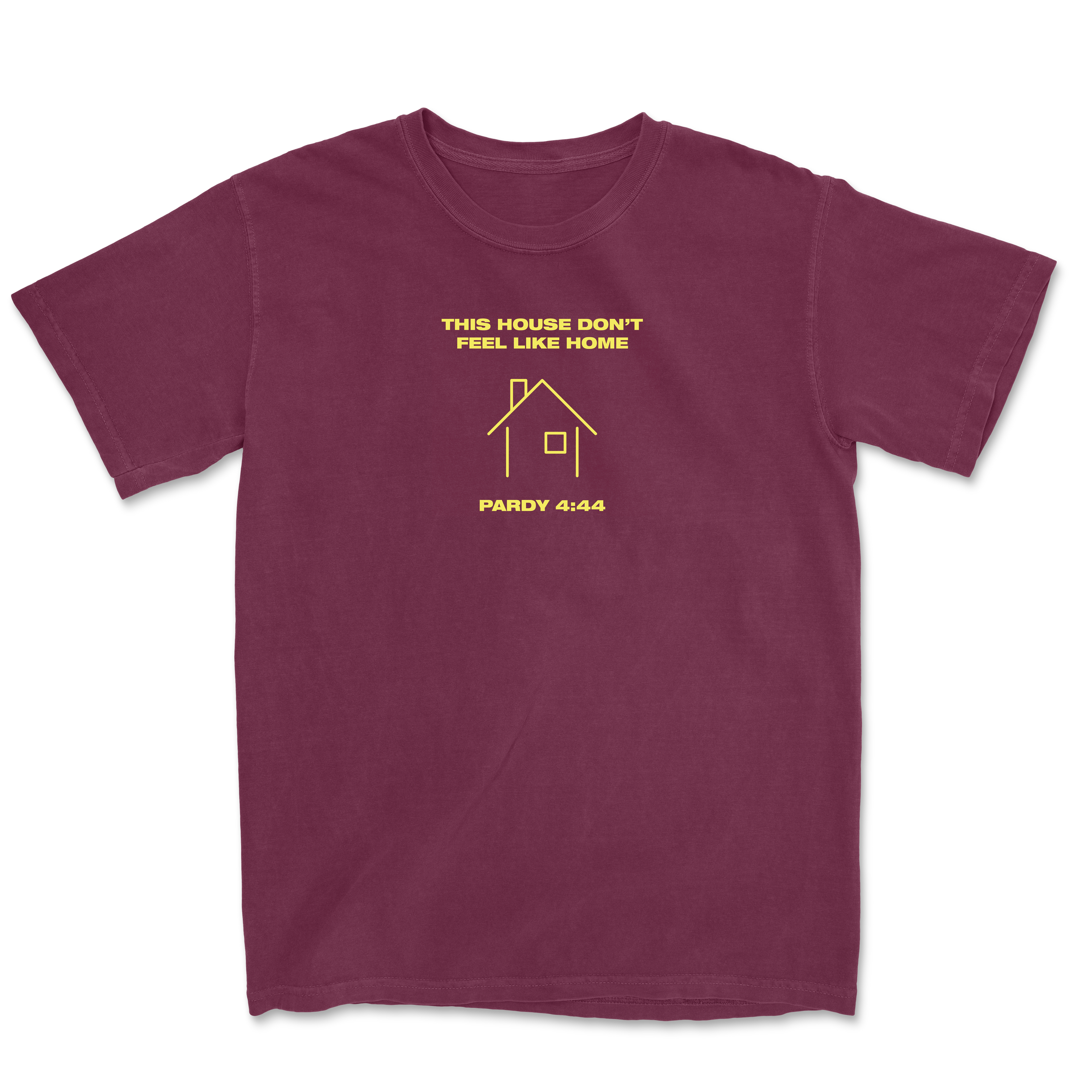 Not A Home Embroidered Tee