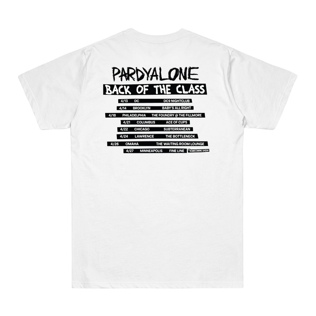 Back Of The Class 2025 Tour Tee