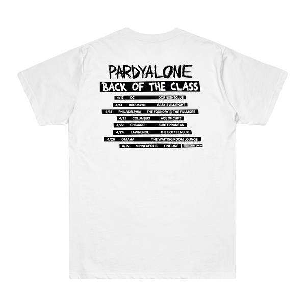 Back Of The Class 2025 Tour Tee – Pardyalone